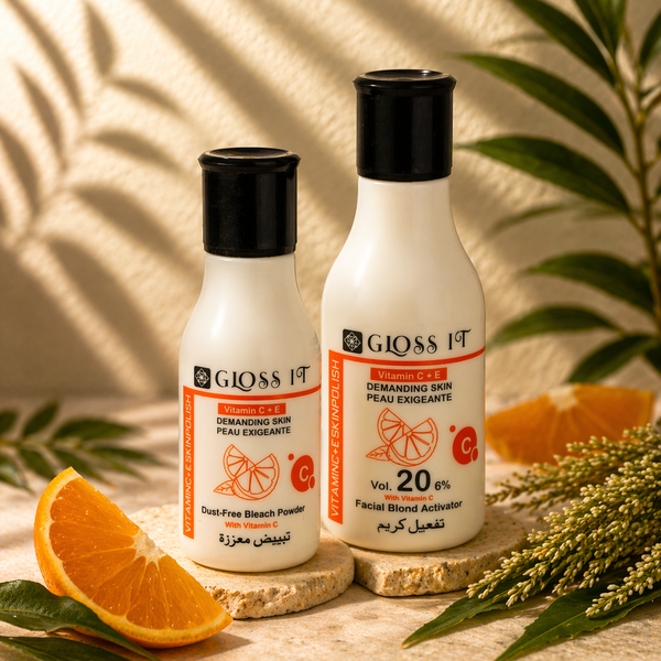 Gloss It Vitamin C + E Skin Polish – Advanced Brightening Treatment